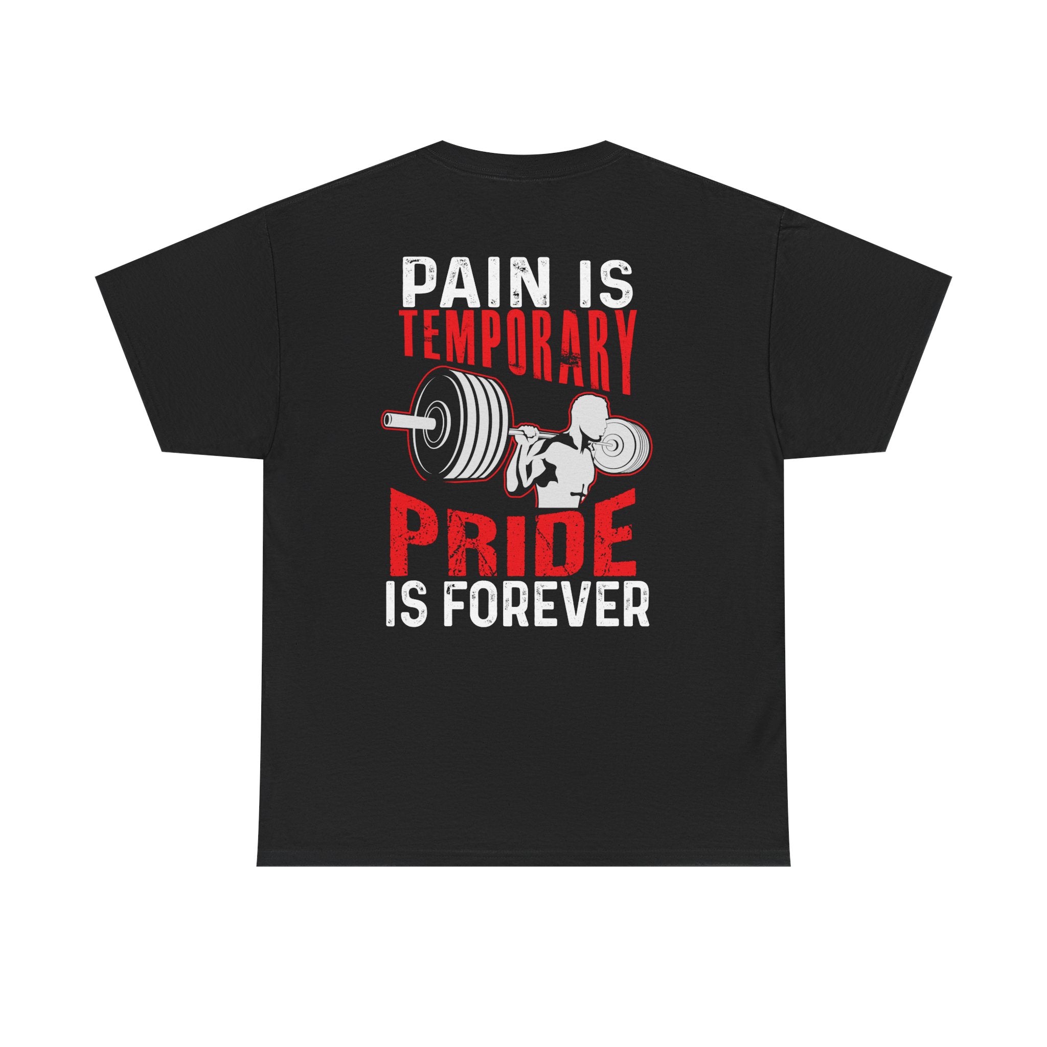Temporary Pride Unisex Cotton Tee, Fitness Shirt, Apparel, Workout Top, Gift, Celebration Tee